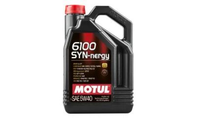 Лот: 17642973. Фото: 1. MOTUL 6100 SYN-NERGY 5W-40 (4л... Масла, жидкости