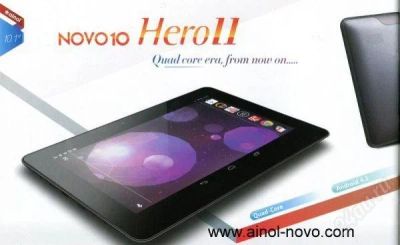 Лот: 2464778. Фото: 1. Новинка AINOL HERO 2 (4 ядра/16gb... Планшеты