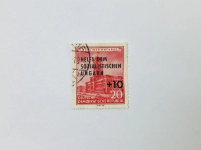 Лот: 23594035. Фото: 1. Помощь Венгрии. Германия (ГДР... Марки