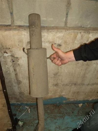 Лот: 1200983. Фото: 1. Прямоток глушитель 2109. Выхлопная система