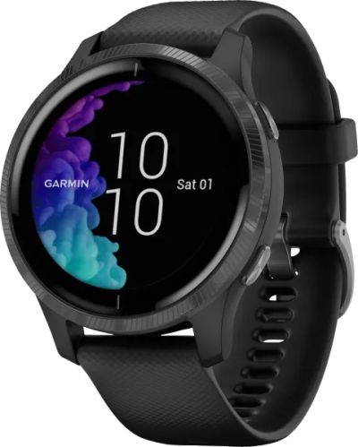 Лот: 22220195. Фото: 1. Умные часы Garmin Venu, серо-черные. Смарт-часы, фитнес-браслеты, аксессуары