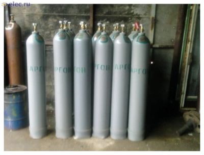 Лот: 6013417. Фото: 1. Баллоны газовые аргоновые 40 л... Баллоны, газ в баллонах
