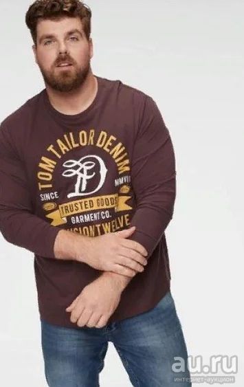 Лот: 14731173. Фото: 1. BIG SIZE ! Лонгслив от Tom Tailor... Свитеры, толстовки, худи