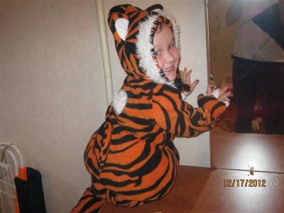 Лот: 2382423. Фото: 1. Костюм тигра на 2-3 года до 98... Детские карнавальные, праздничные костюмы