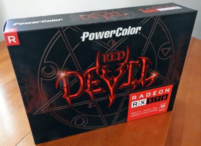 Лот: 11252206. Фото: 1. Powercolor Radeon RX 570 Red Devil... Видеокарты