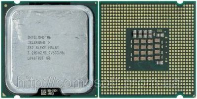 Лот: 11295419. Фото: 1. intel celeron D 352 (повторно... Процессоры