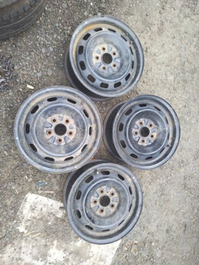 Лот: 15134016. Фото: 1. R14 5x100 диски toyota 4шт. Диски