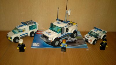 Лот: 6208856. Фото: 1. Лего Lego City 2 полицейских машинки. Конструкторы