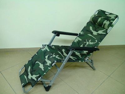 Лот: 5337319. Фото: 1. Шезлонг-раскладушка. 3 в 1. 180x50x75см... Туристическая, походная мебель