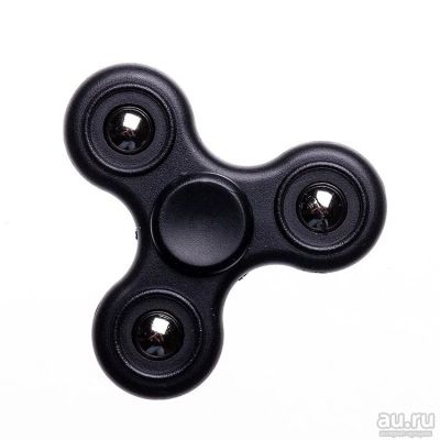 Лот: 9944336. Фото: 1. Спиннер Hand Spinner HS02, черный... Развивающие