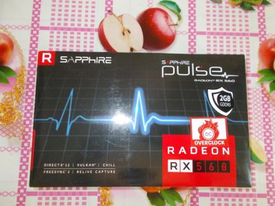 Лот: 11169301. Фото: 1. RX 560 Sapphire 2G. Видеокарты