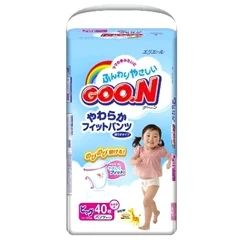 Лот: 6192133. Фото: 1. Подгузники Goo.N трусики для девочек... Детская гигиена