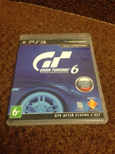 Лот: 6799897. Фото: 1. Диск Gran Turismo 6 sony playstattion... Игры для консолей