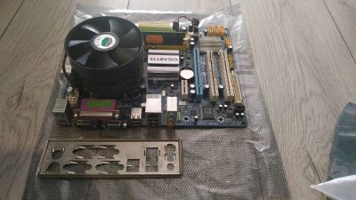 Лот: 17695657. Фото: 1. MB+CPU+RAM. Материнские платы