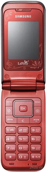Лот: 1677815. Фото: 1. Samsung E2530 La Fleur. Кнопочные мобильные телефоны