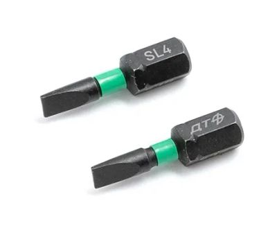 Лот: 20526404. Фото: 1. Бита Slotted SL4 l=25мм S2 (под... Расходные материалы, сменные насадки