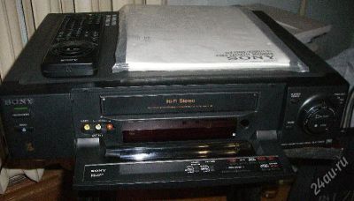 Лот: 143815. Фото: 1. Видеомагнитофон Hi-Fi стерео SONY... Видеомагнитофоны