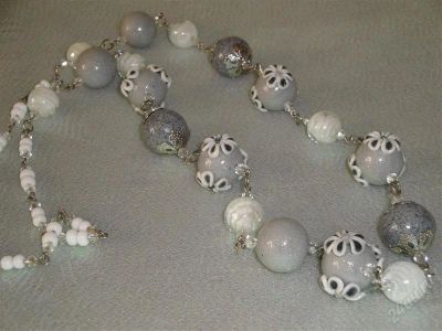 Лот: 1480757. Фото: 1. Изделия из полимерной глины,бусы... Цепочки