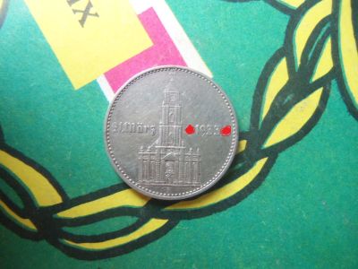 Лот: 7842325. Фото: 1. 2 марки 1934 г. А Кирха подписная... Германия и Австрия