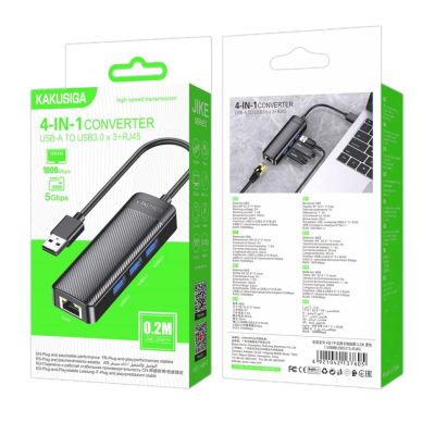 Лот: 25795049. Фото: 1. KAKUSIGA OTG KSC-1409A USB-A to... USB хабы
