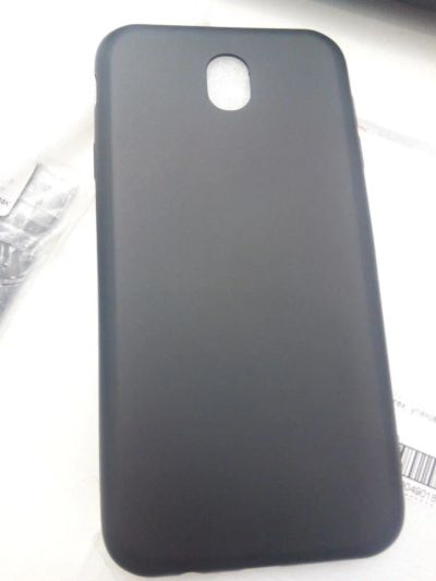 Лот: 11056355. Фото: 1. Чехол на Samsung Galaxy J7 (черн... Чехлы, бамперы