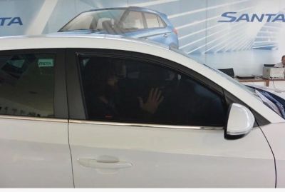 Лот: 13885324. Фото: 1. каркасные автошторки съёмные тонировка... Тонировка, автовинил