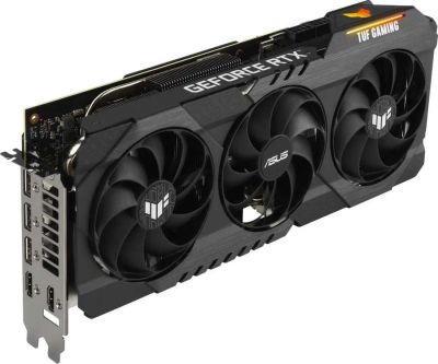 Лот: 16872043. Фото: 1. ASUS GeForce RTX 3080 TUF-RTX... Видеокарты