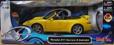 Лот: 425856. Фото: 1. Машина BAUER MAISTO Porsche 911... Автомоделизм