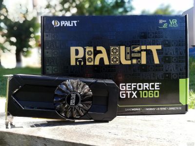 Лот: 11894153. Фото: 1. GeForce GTX 1060 3Gb Palit StormX. Видеокарты