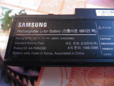 Лот: 6371874. Фото: 1. Аккумулятор для ноутбук Samsung... Аккумуляторы