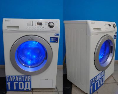 Лот: 21059865. Фото: 1. Стиральная машина Samsung wf0500syv... Стиральные машины