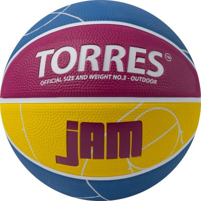 Лот: 22361711. Фото: 1. Мяч баскетбольный Torres Jam B023123... Мячи, ракетки, шайбы, клюшки