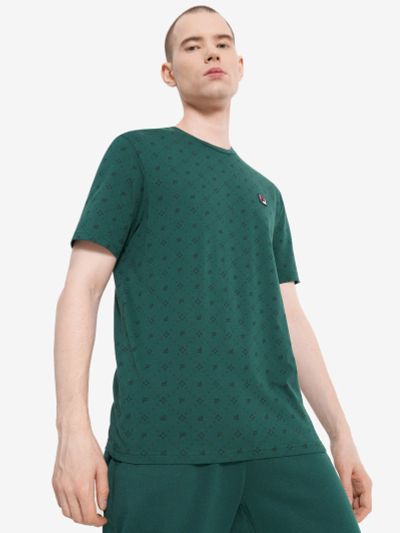 Лот: 24770037. Фото: 1. Футболка мужская FILA, Зеленый. Другое (спортивная одежда)