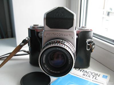 Лот: 13666276. Фото: 1. фотоаппарат Pentacon Six TTL. Плёночные зеркальные