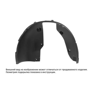 Лот: 25612610. Фото: 1. Подкрылок MITSUBISHI Lancer X... Кузов