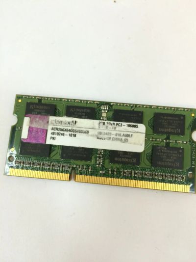 Лот: 7937792. Фото: 1. 2Gb Kingston DDR-3 1333Mhz So-Dimm... Оперативная память