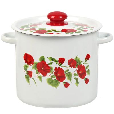 Лот: 24558592. Фото: 1. Кастрюля эмалированная сталь... Кастрюли