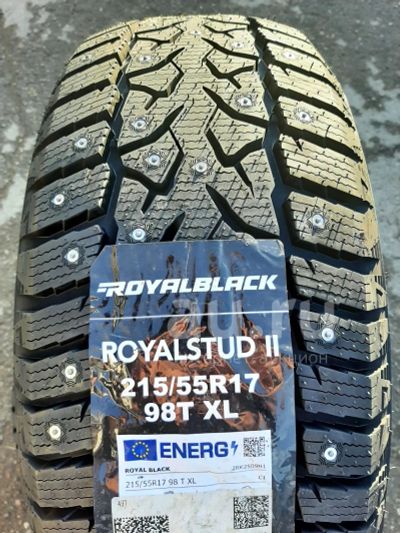 Лот: 23534255. Фото: 1. Зимняя резина 215/55 R-17 "Royal... Шины