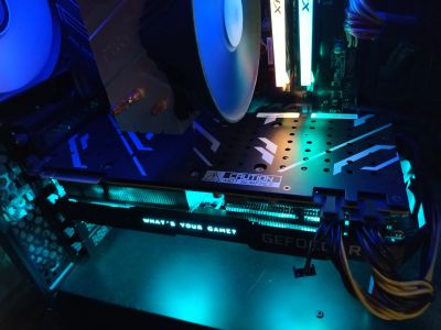 Лот: 18003980. Фото: 1. Видеокарта RTX 2070 SUPER от KF2. Видеокарты