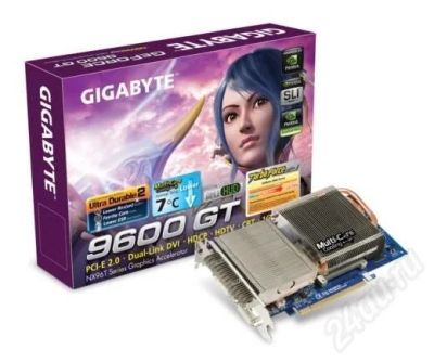 Лот: 481393. Фото: 1. Пассивная!!! Gigabyte Geforce... Видеокарты