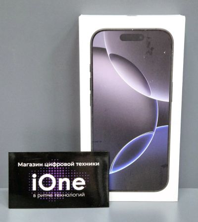 Лот: 24581240. Фото: 1. iPhone 16 Pro 128Gb Black Sim... Смартфоны