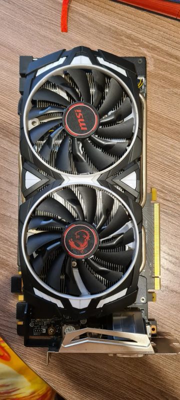 Лот: 19667805. Фото: 1. geforce gtx 1070 ti armor 8g. Видеокарты