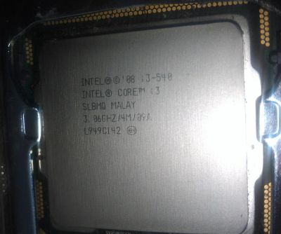 Лот: 3470404. Фото: 1. Intel Core i3-540 (4M Cache, 3... Процессоры