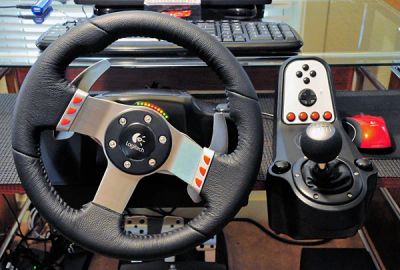 Лот: 7454175. Фото: 1. Logitech G27. Рули, джойстики