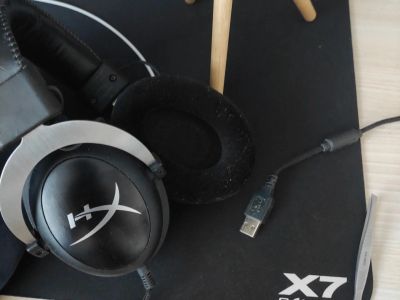 Лот: 18805217. Фото: 1. Игровая гарнитура HyperX Cloud... Наушники, гарнитуры