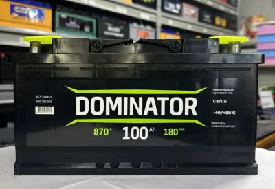 Лот: 9515214. Фото: 1. Аккумулятор Dominator 100 а/ч... Аккумуляторы