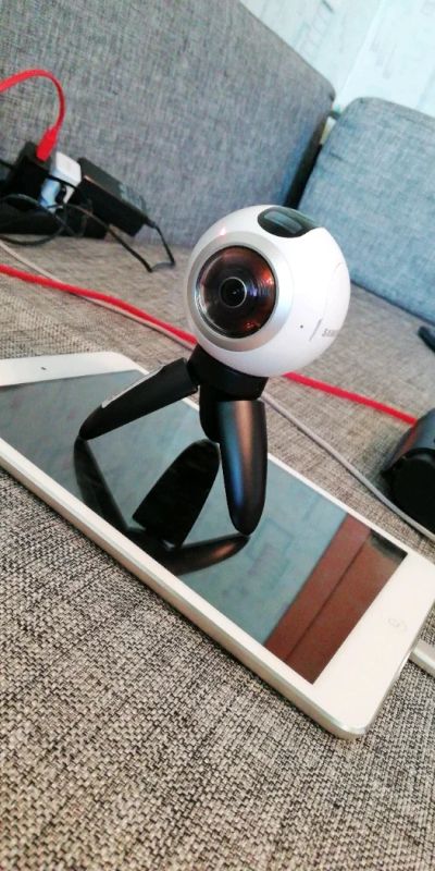 Лот: 11575351. Фото: 1. Samsung gear 360 (2016). Корпуса, клавиатуры, кнопки