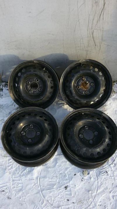 Лот: 7234298. Фото: 1. Штамповка Nissan R15 4x114.3. Диски