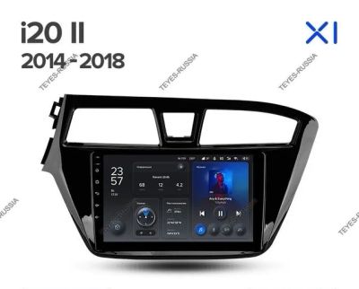 Лот: 20758830. Фото: 1. Магнитола Teyes X1 Hyundai i20... Автомагнитолы