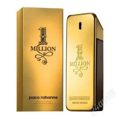 Лот: 2376839. Фото: 1. Paco rabanne one millon. Мужская парфюмерия